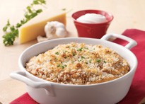 Savory sweet potato casserole