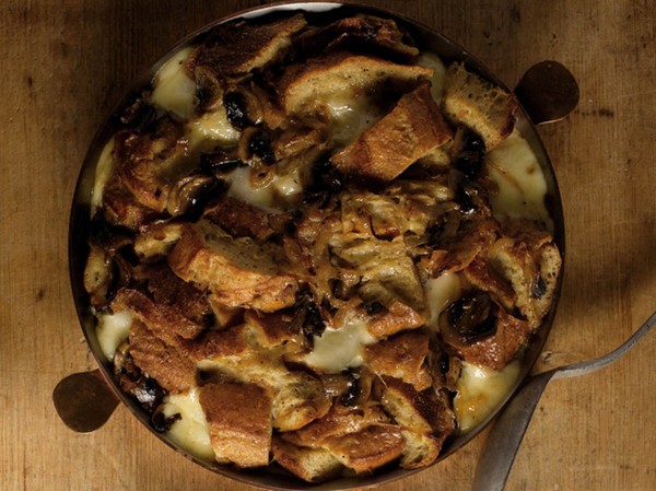 Savory vegetable bread pudding from 'The Beekman 1802 Heirloom Vegetable Cookbook' (Cook the Book)