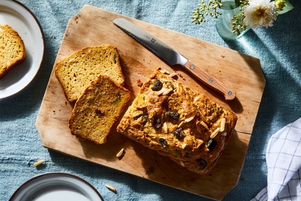 Savory zucchini bread 