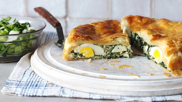 Savoury Easter pie (Torta Pasquale)