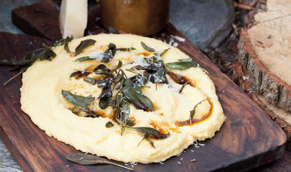 Savoury polenta