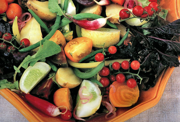 Scale up–scale down salad