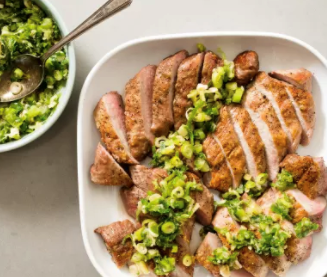 Scallion-ginger relish