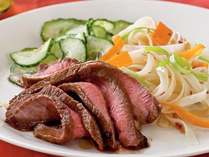 Scallion noodles