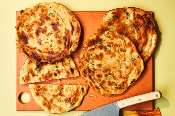 Scallion pancakes