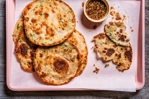 Scallion pancakes