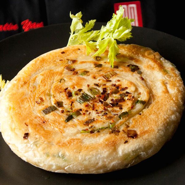 Scallion pancakes (Cong you bing)