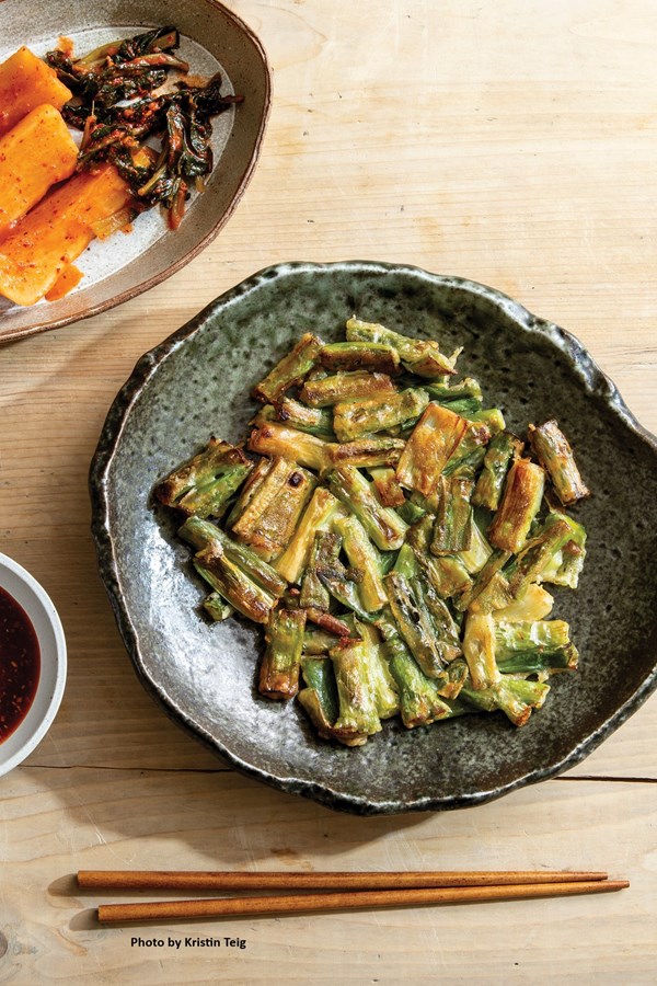 Scallion pancakes (Pajeon)