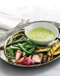 Scallion vinaigrette