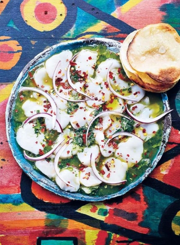 Scallop aguachile 