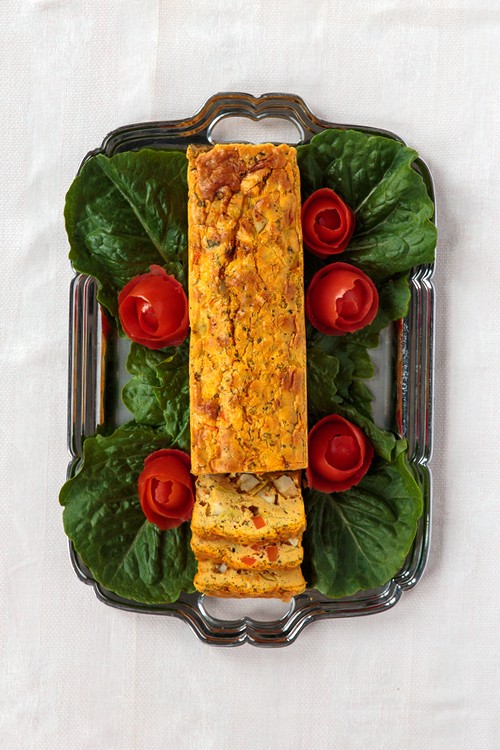 Scallop and leek terrine (Terrine de St.-Jacques aux poireaux)