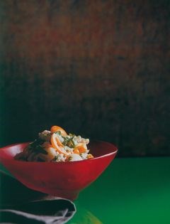 Scallop ceviche with ruby grapefruit