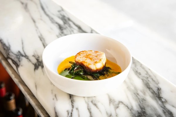 Scallop, mussel & dill  [Max Coen]