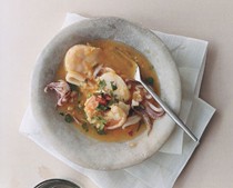 Scallop, shrimp, and squid "ceviche"