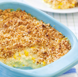 Scalloped corn