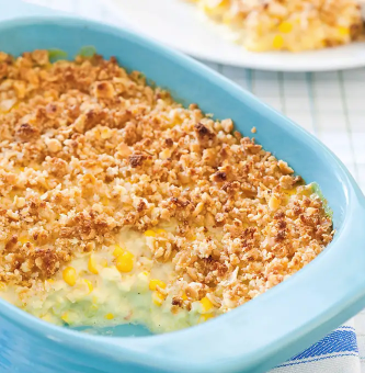 Scalloped corn