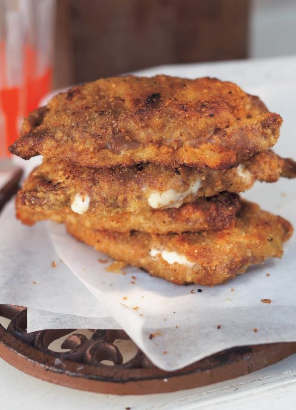 Scallopini / escalopes with ham and cheese