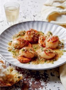 Scallops and sherry