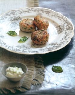 Scallops in a creamy dill sauce