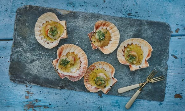 Scallops Seahorse-style