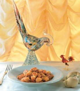 Scampi & gnocchi (Gnocchi con scampi)