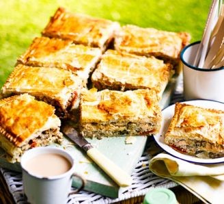 Scandi salmon pie