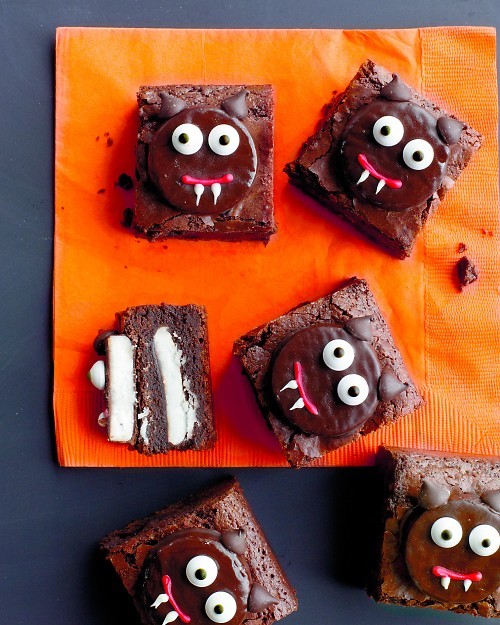 Scaredy-cat brownies