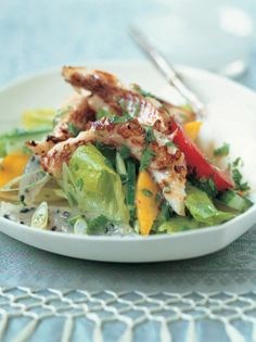 Scented fish salad