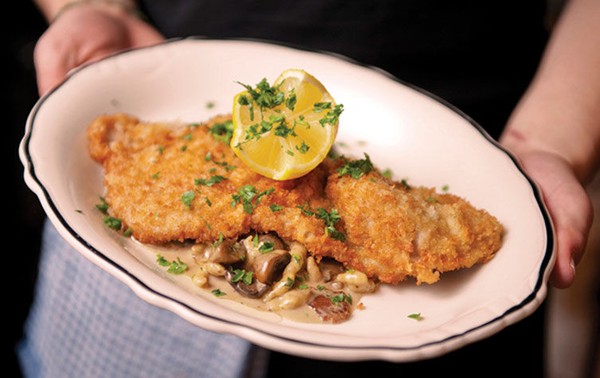 Schnitzel of pork