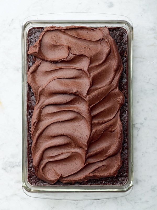 School-party sheet cake