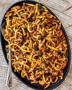 Scialatielli with stewed octopus