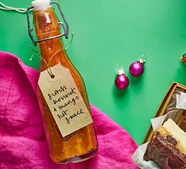 Scotch bonnet & mango hot sauce