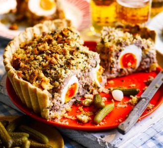 Scotch egg pie