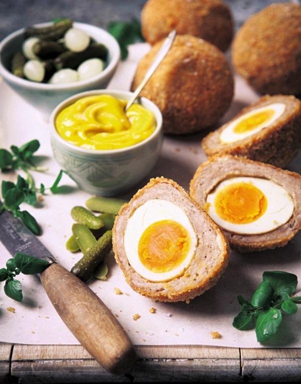 Scotch pickled eggs