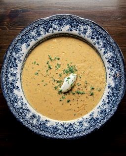 Scottish crab bisque
