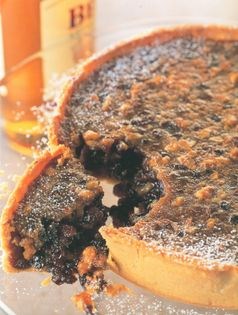 Scottish fruit tart with whisky