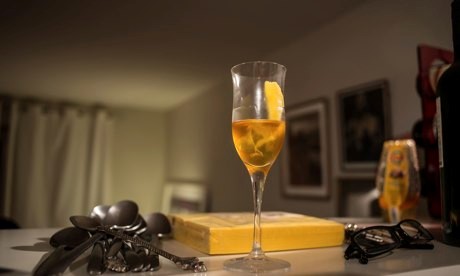 Scottish peach tea