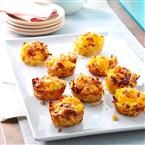 Scrambled egg hash brown cups