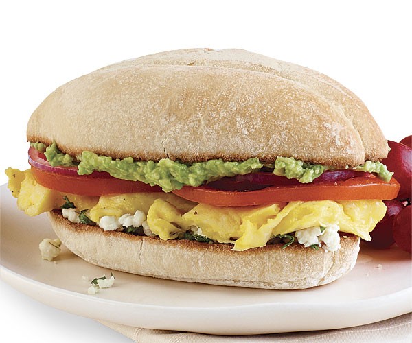 Scrambled egg torta