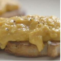 Scrambled eggs for one