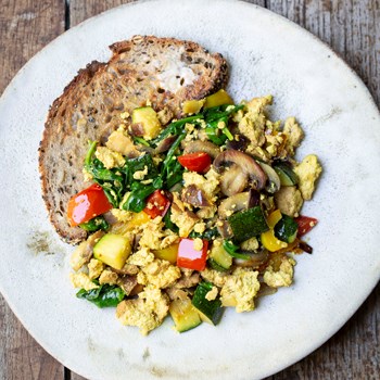Scrambled tofu