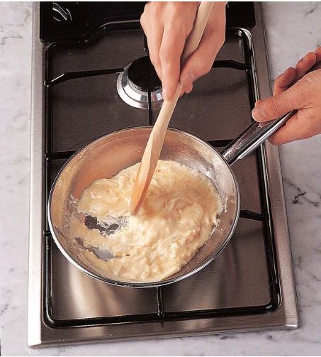 Scrambling eggs