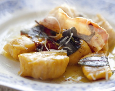 Scruffy squash dumplings