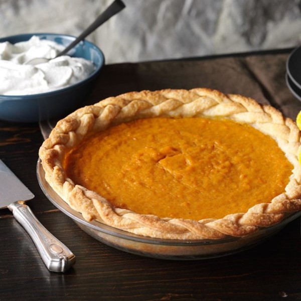 Scrumptious sweet potato pie