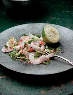 Sea bass ceviche