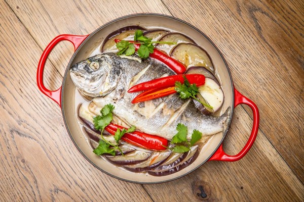 Sea bream paksiw