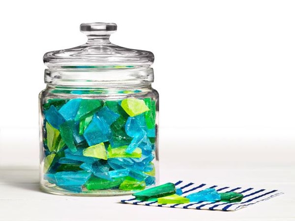 Sea glass candy