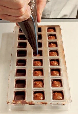 Sea salt caramel chocolates