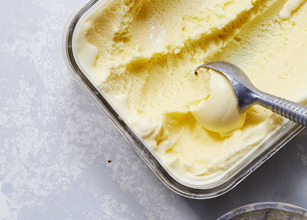 Sea salt ice cream