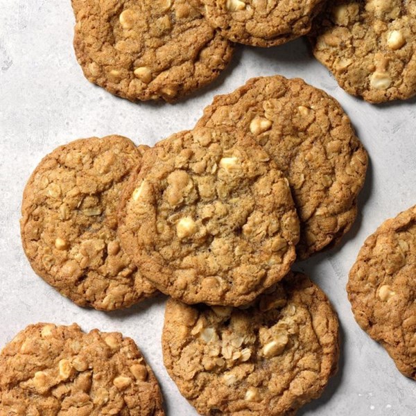 Sea salt mint white mocha cookies